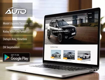 Oto Galeri Web Paketi